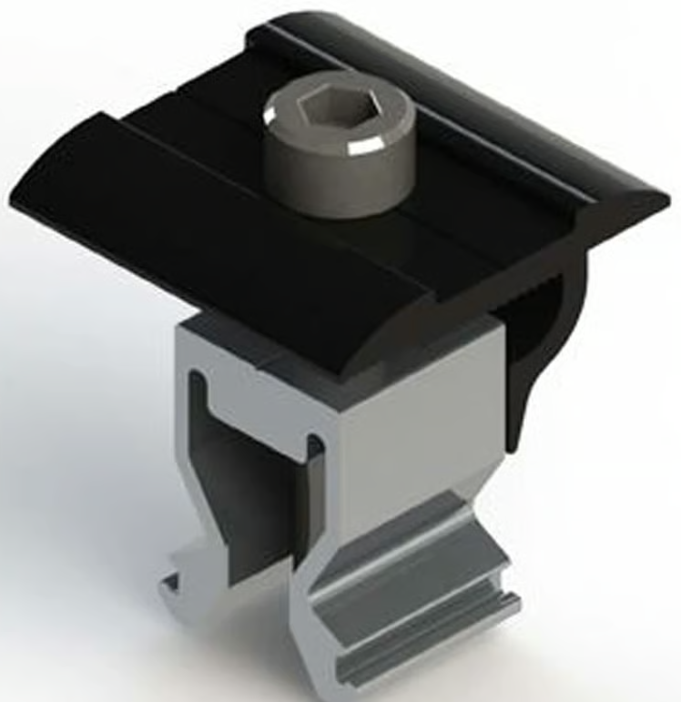 Fastensol Black Universal Clamp
