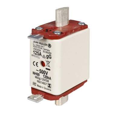 Jean Muller KETO-00 125A NH Fuse Link