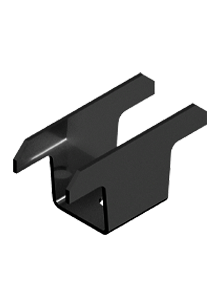 Mid Clamp Double V2023 EPDM - H16 Ð BLACK