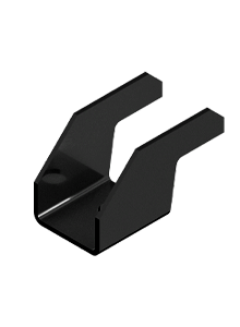 IN ROOF - SINGLE END CLAMP V2023 - H16 - STEEL - BLACK