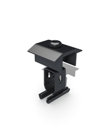 Renusol Middle Clamp+ 30 - 50mm Black