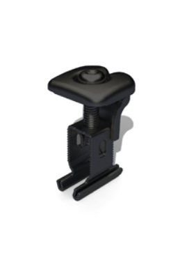 RS1 Universal End and Middle Clamp 30 - 50mm Black ONE FOR ALL