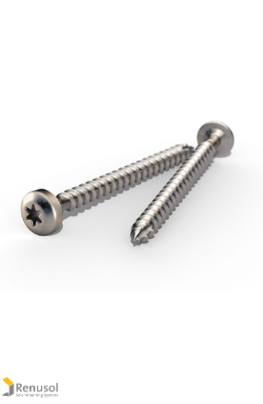 Renusol Wood Screw Pan Head 6 x 80 SIT30 (Pack of 100)