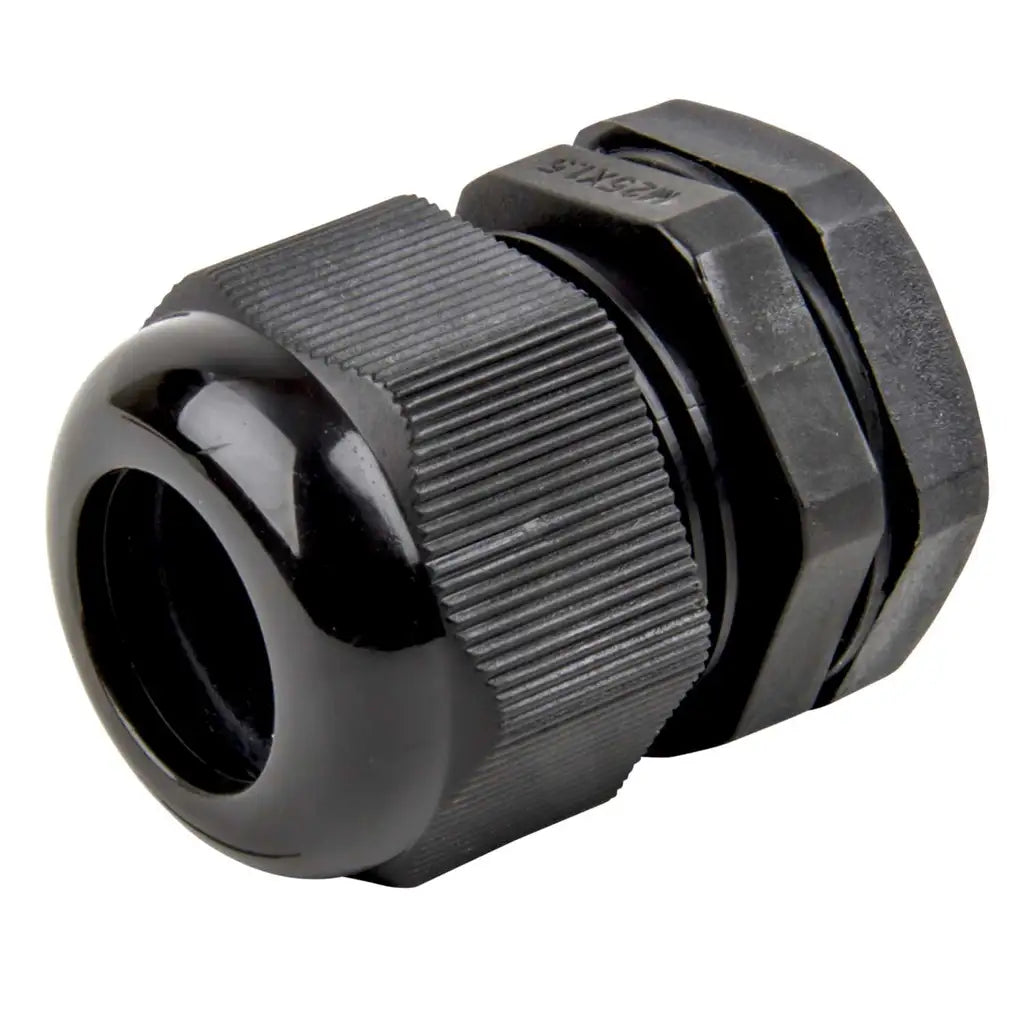 MCG 25mm IP68 Compression Gland – Black