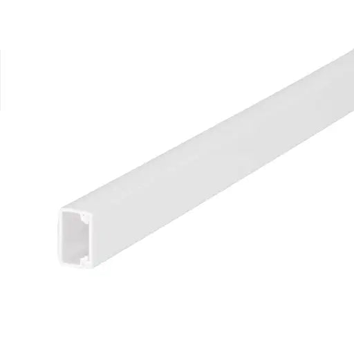 Centaur 25mm x 16mm PVC Self-Adhesive Mini Trunking – White (3m Length) YT2