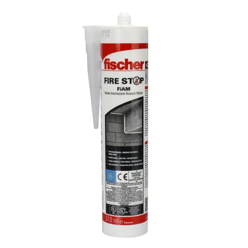 Fischer Firestop FIAM Intumescent Acoustic Mastic – 310ml