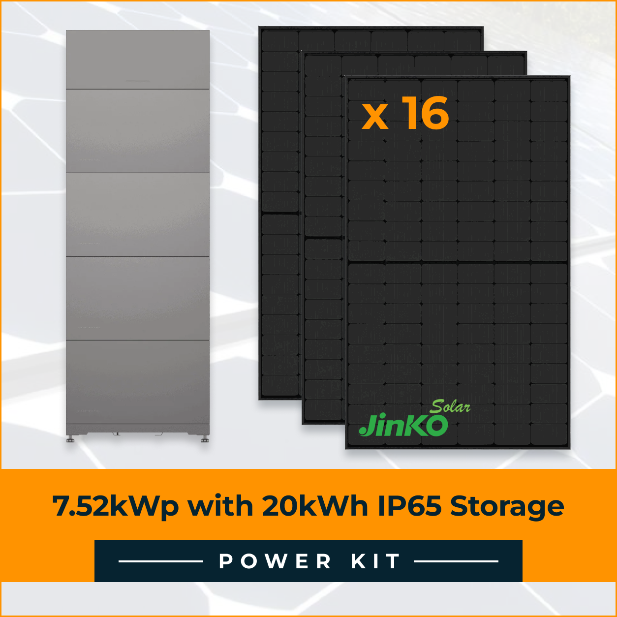 16 Panel 20kWh EcoFlow Power Kit