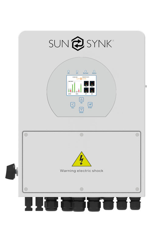 Sunsynk 5kW 1 Phase Dual MPPT Hybrid Inverter ECCO