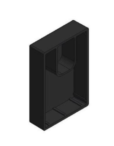 Fastensol Black Rail End Cap