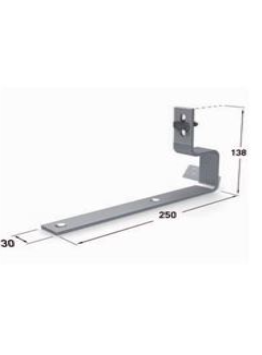Renusol Roof Hook UK Plain Tiles/Slates (no wood screws) - REN-420181