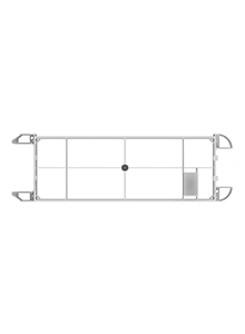 SigenStor Installation Kit for Ground-Mount with Adjustable Feet