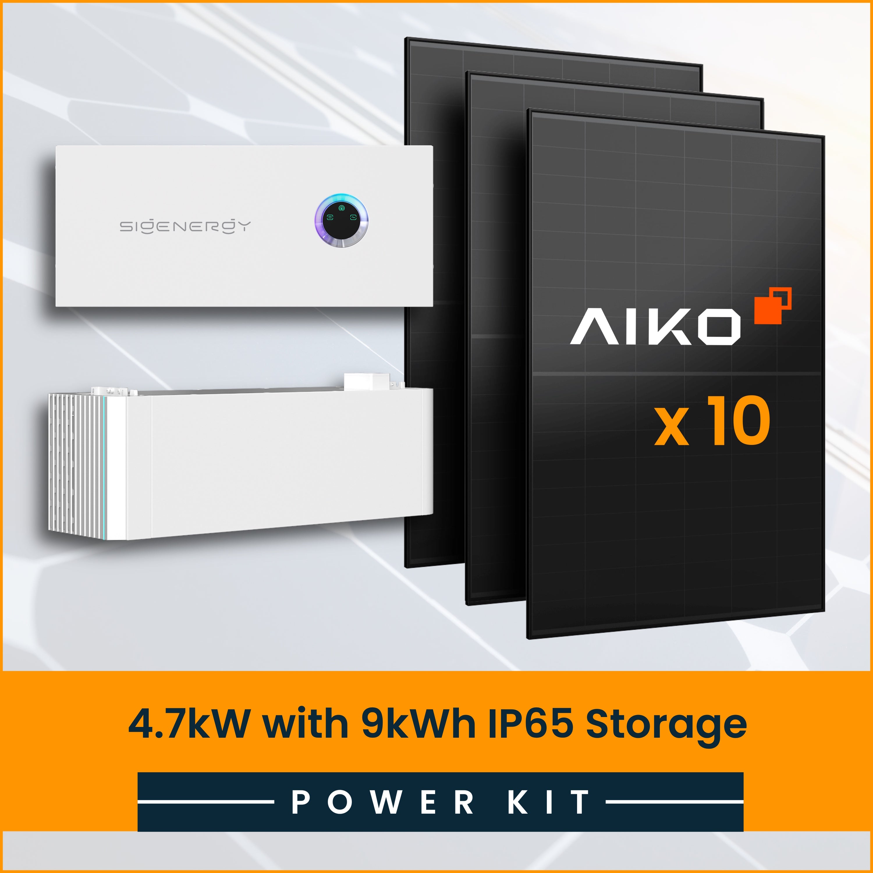 4.7kW Sigenergy Power Kit with 9kWh Storage