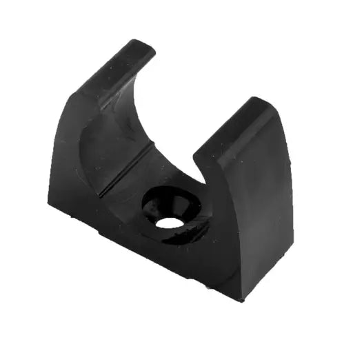 25mm PVC Round Conduit Clip Black – Centaur