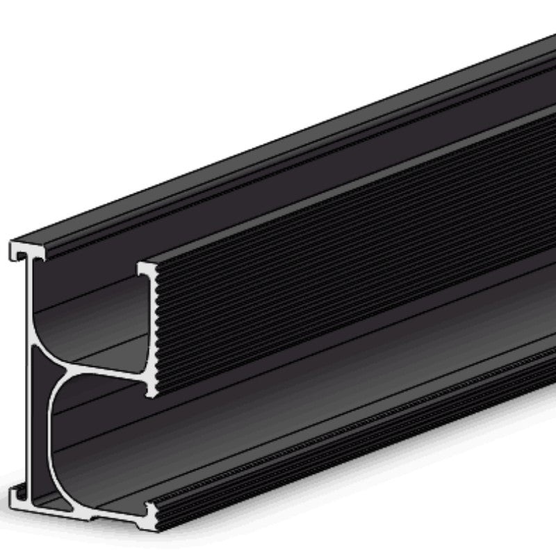 Fastensol Black 3.55m Rail