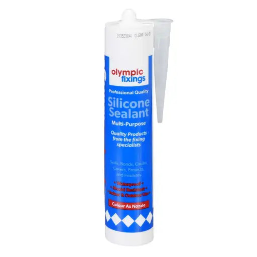 Olympic Fixings C3 Silicone Sealant – Clear 310ml
